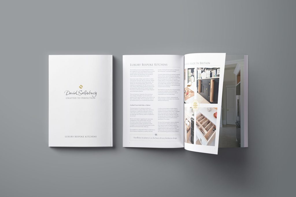 David Salisbury Kitchen Brochure Design Somerset