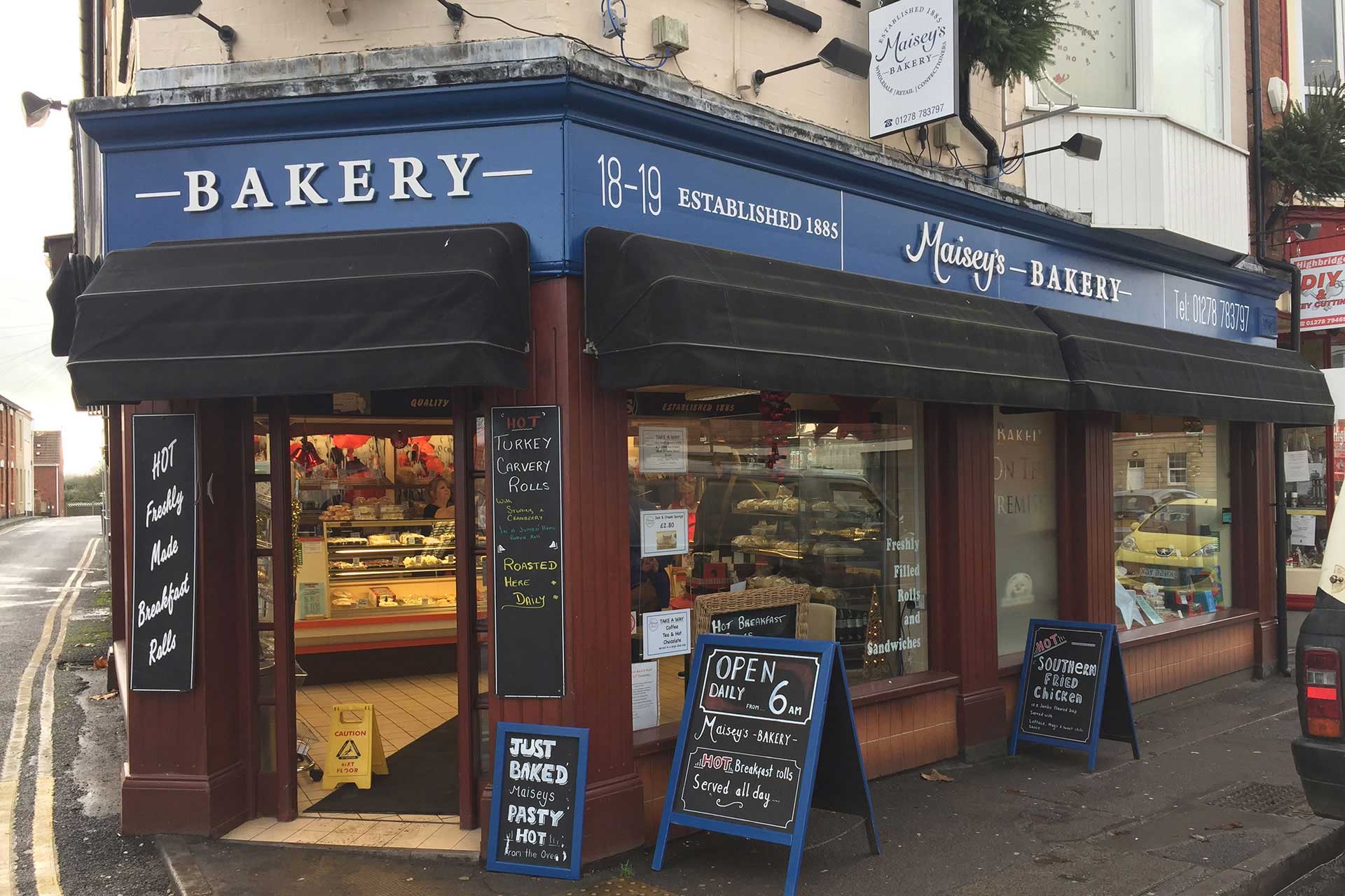 Maisey’s Bakery – Logo & Branding, Website Design Project by Design Hive