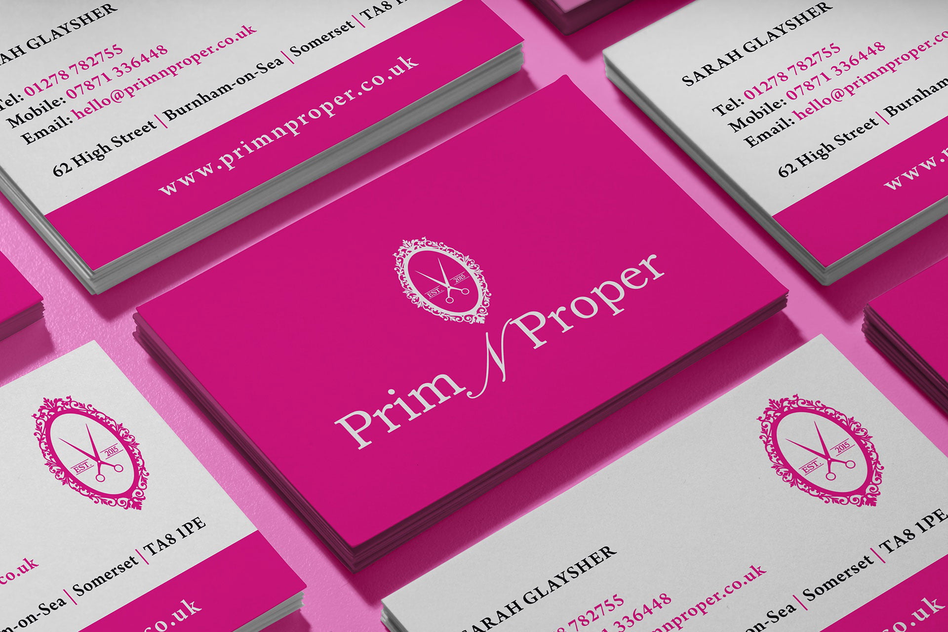 Prim N Proper – Graphic Design & Printing Project by Design Hive